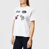 PS Paul Smith Women's PS Zebra T-Shirt - White - Image 1