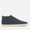 Lacoste Men's Esparre Chukka 318 1 Leather/Suede Derby Chukka Boots - Navy/Brown - Image 1