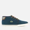Lacoste Men's Ampthill 318 1 Suede Chukka Boots - Navy/Tan - Image 1