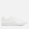 Lacoste Men's Carnaby Evo 318 7 Croc Leather Trainers - White - Image 1