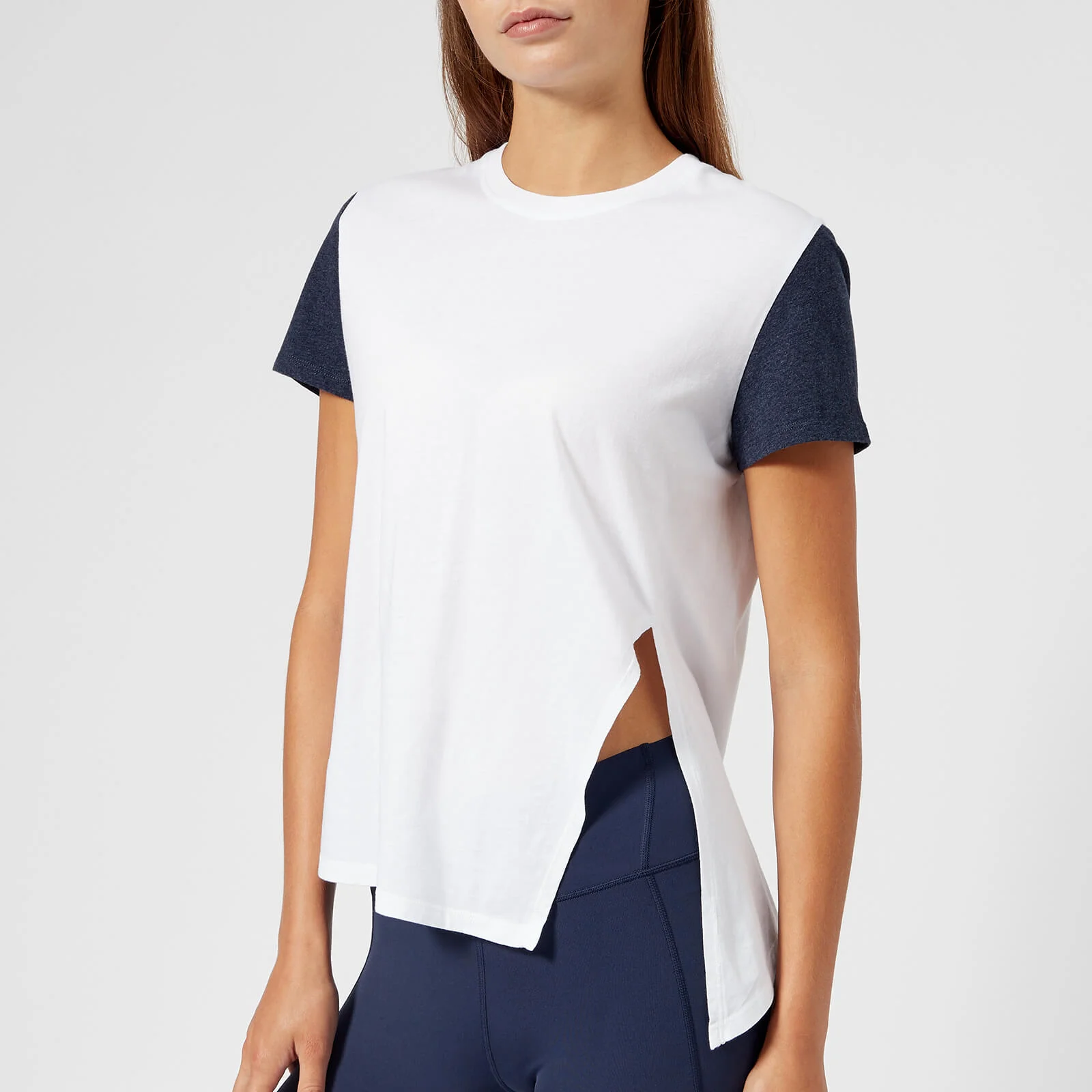 LNDR Women's Tuck Short Sleeve T-Shirt - White Image 1