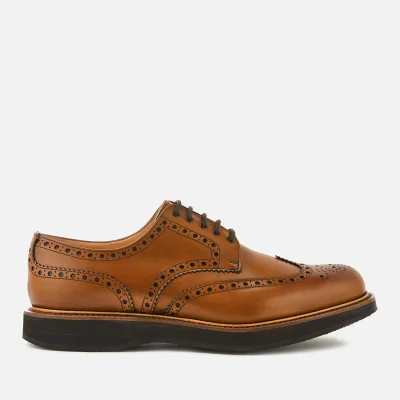 Church's Men's Tewin Leather Brogues - Chestnut