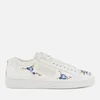 KENZO Women's Tennis Flowers Embroidered Trainers - White - Image 1