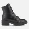 KENZO Women's Pike Fur Lined Lace Up Boots - Black - Image 1
