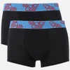 Vivienne Westwood Men's Two Pack Boxer Shorts - Black - Image 1