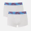 Vivienne Westwood Men's Two Pack Boxer Shorts - White - Image 1