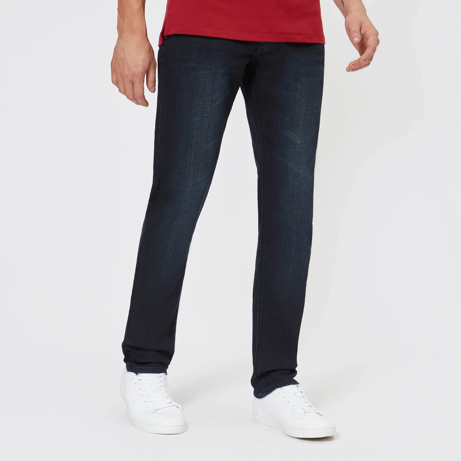 Emporio Armani Men's 5 Pocket Slim Denim Jeans - Denim Image 1