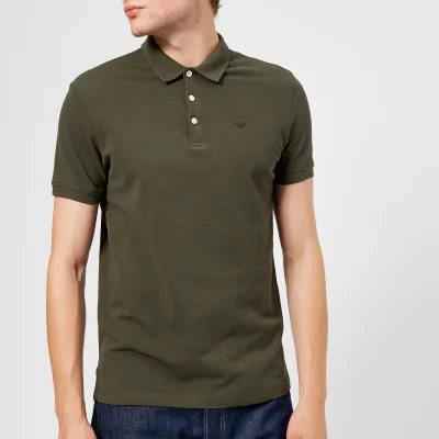 Emporio Armani Men's Basic Polo Shirt - Verde Militare