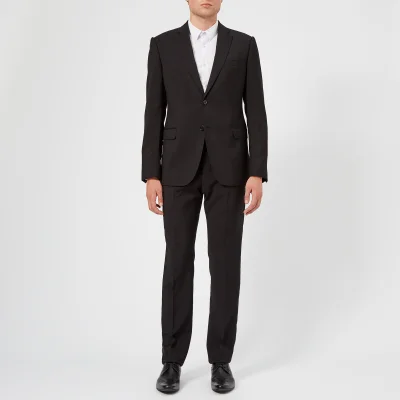 Emporio Armani Men's M Line Single Breasted Suit - Nero