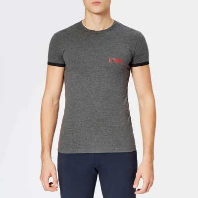 Emporio Armani Men's Ea Logo T-Shirt - Grey