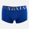 Emporio Armani Men's Single Pack Boxer Shorts - Blue - Image 1