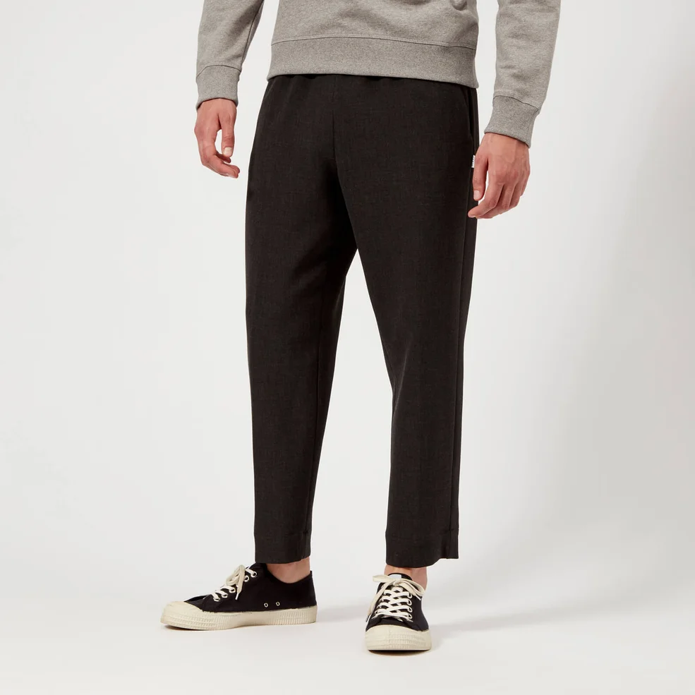 KENZO Men's Cropped Trousers - Anthracite Image 1