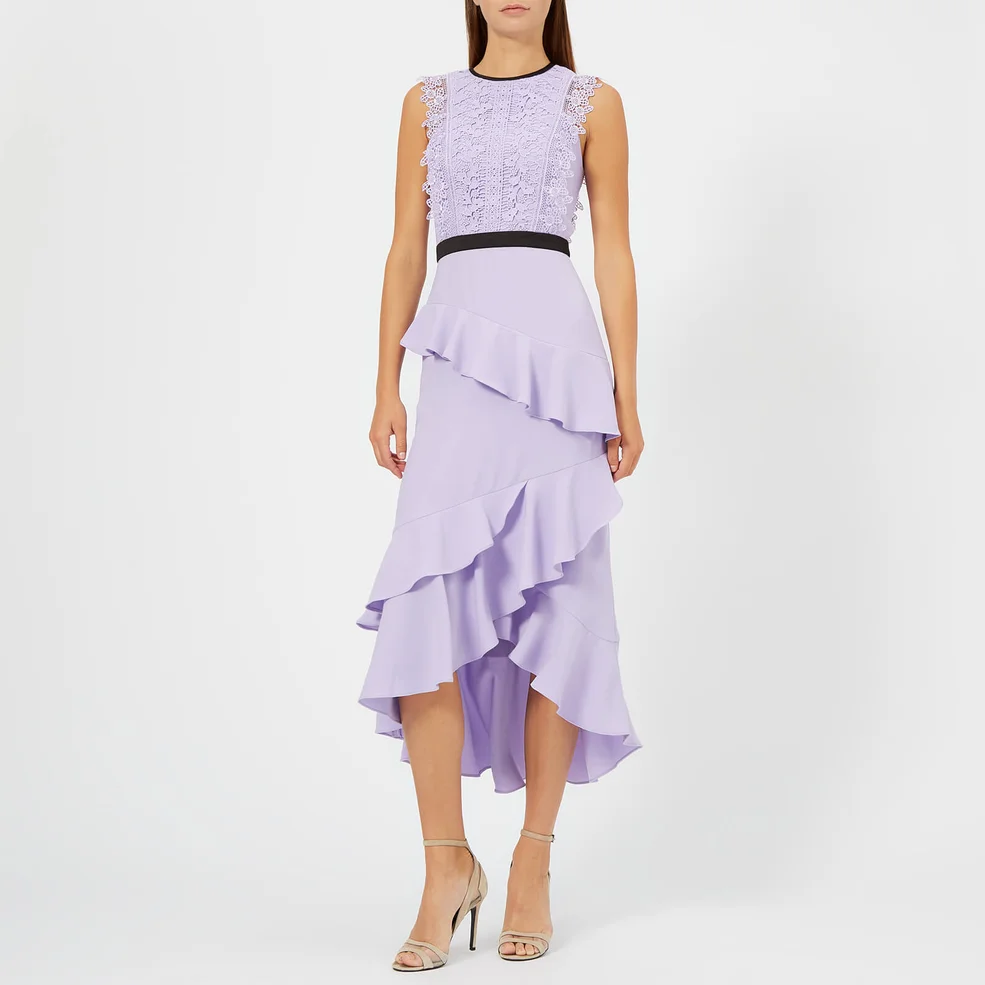 Three Floor Women's Lavish Lilac Dress - Lavender Image 1