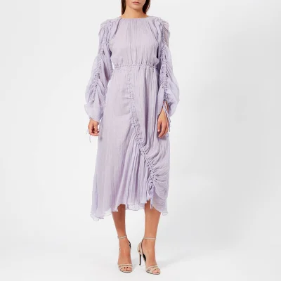 Preen By Thornton Bregazzi Women's Pleated Patricia Dress - Lilac