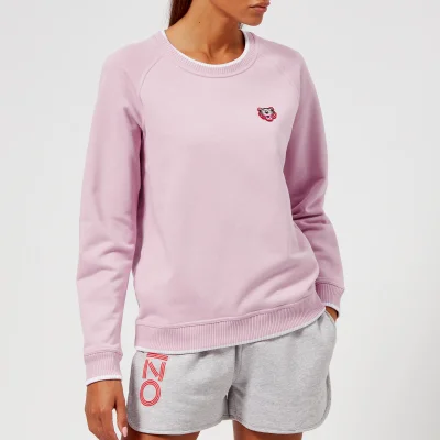 KENZO Women's Light Cotton Molleton Sweatshirt - Pink