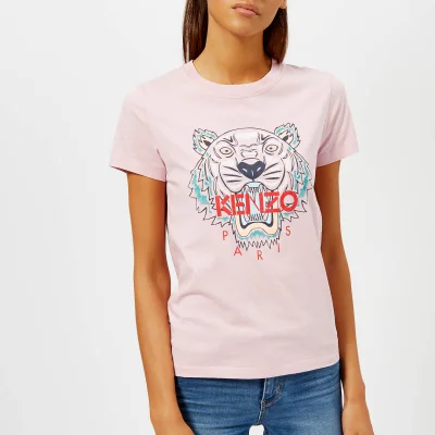 KENZO Women's Classic Tiger Single T-Shirt - Pale Pink
