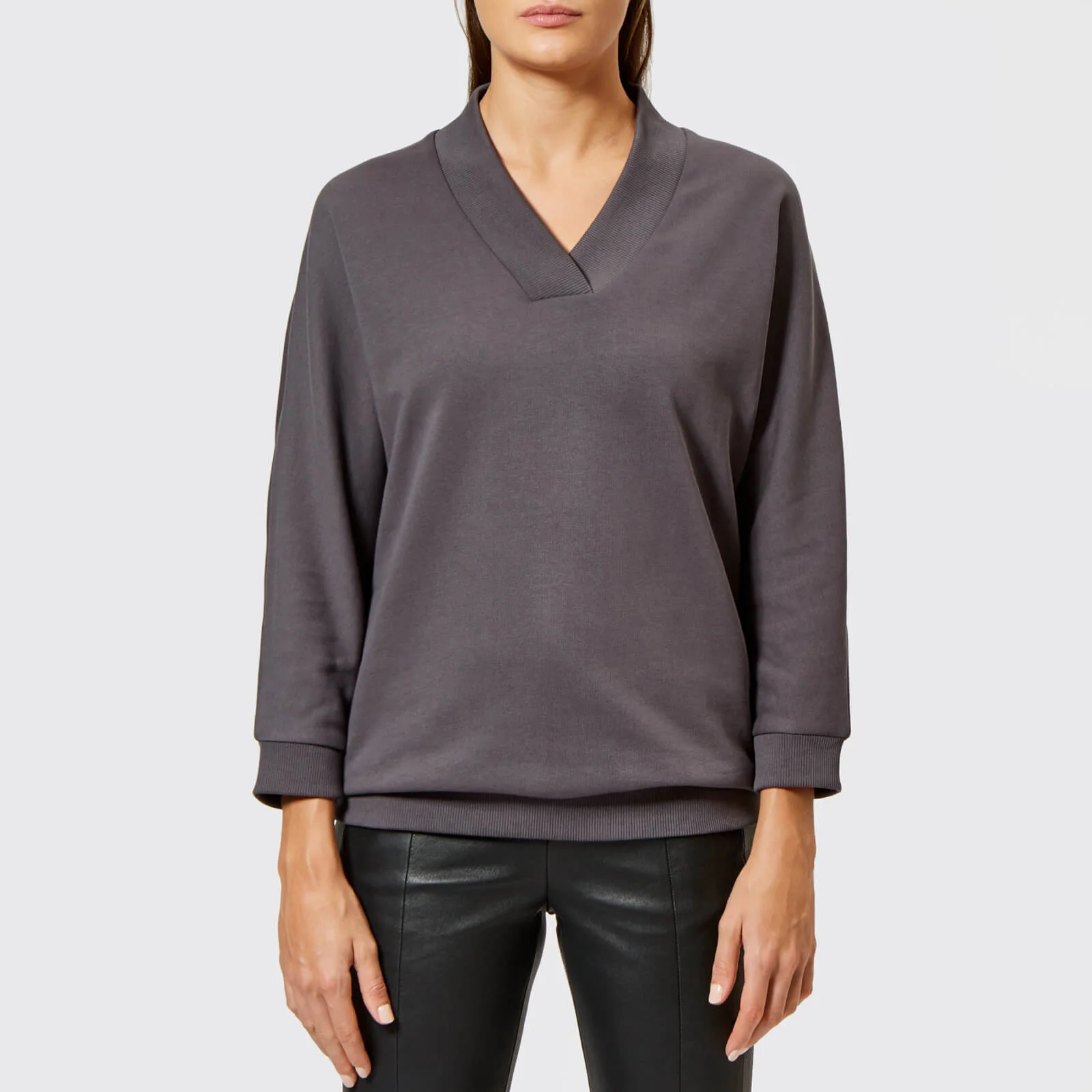 KENZO Women's Light Cotton Molleton Sweatshirt - Grey Image 1