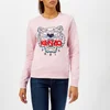KENZO Women's Classic Tiger Molleton Sweatshirt - Pastel Pink - Image 1