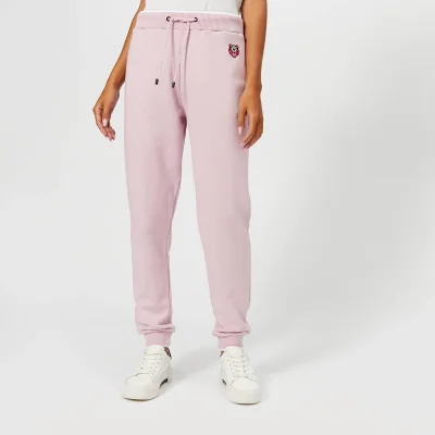 KENZO Women's Light Cotton Molleton Trackpants - Pastel Pink