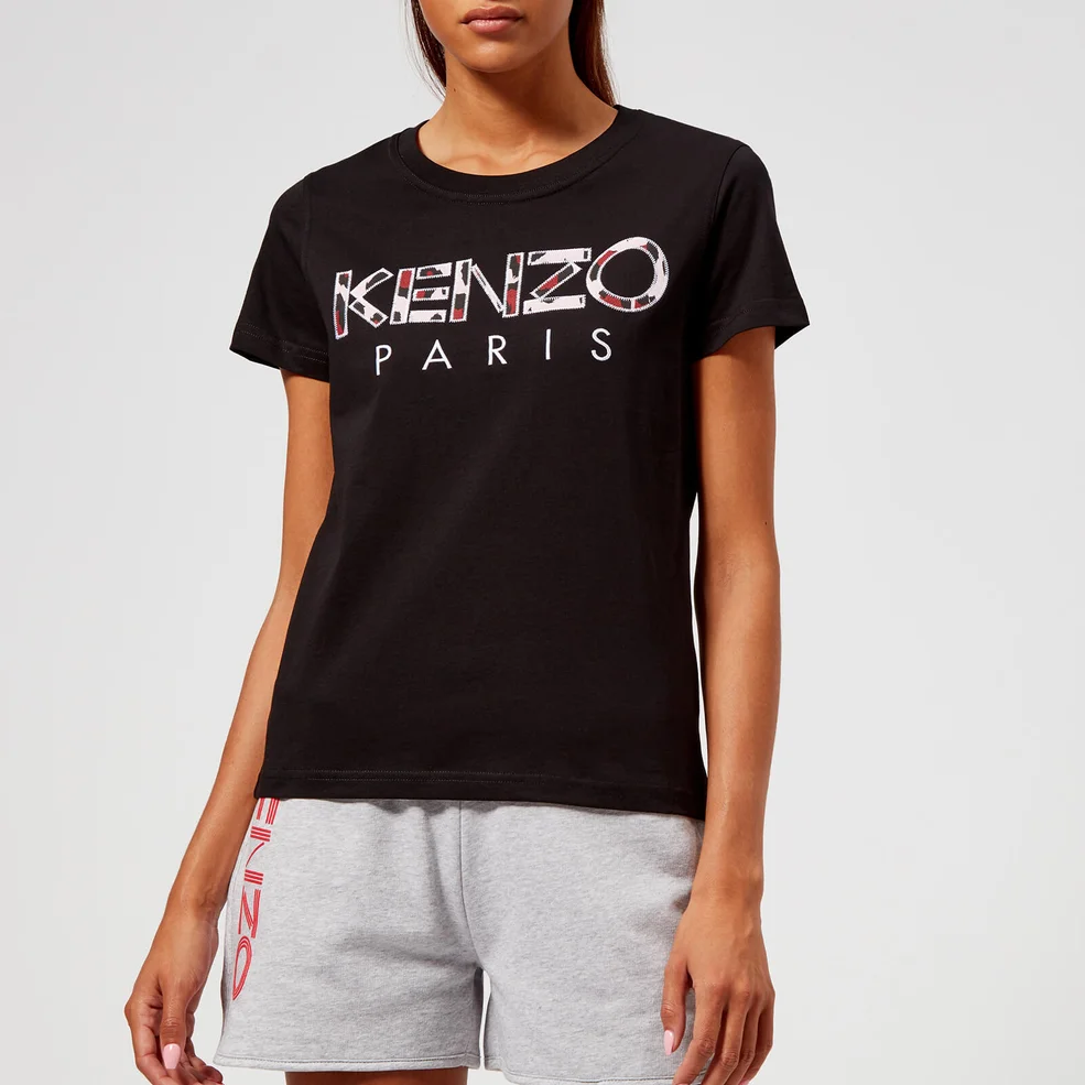 KENZO Women's Light Cotton T-Shirt - Black Image 1