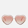 Chloé Women's Nola Frame Sunglasses - Havana/Brown Peach - Image 1