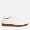 Maison Margiela Men's Replica Leather Paired Paper Low Top Trainers - White - Image 1
