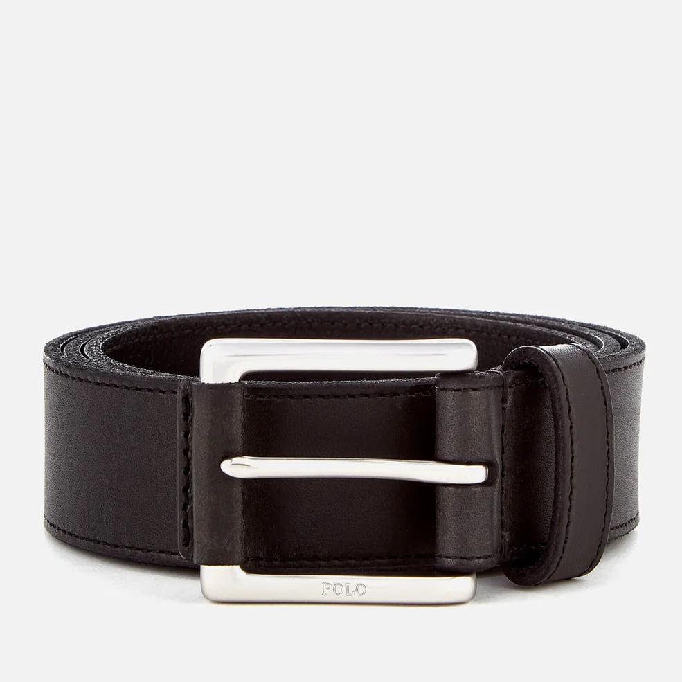 Polo Ralph Lauren Men's Casual Leather Belt - Black Image 1