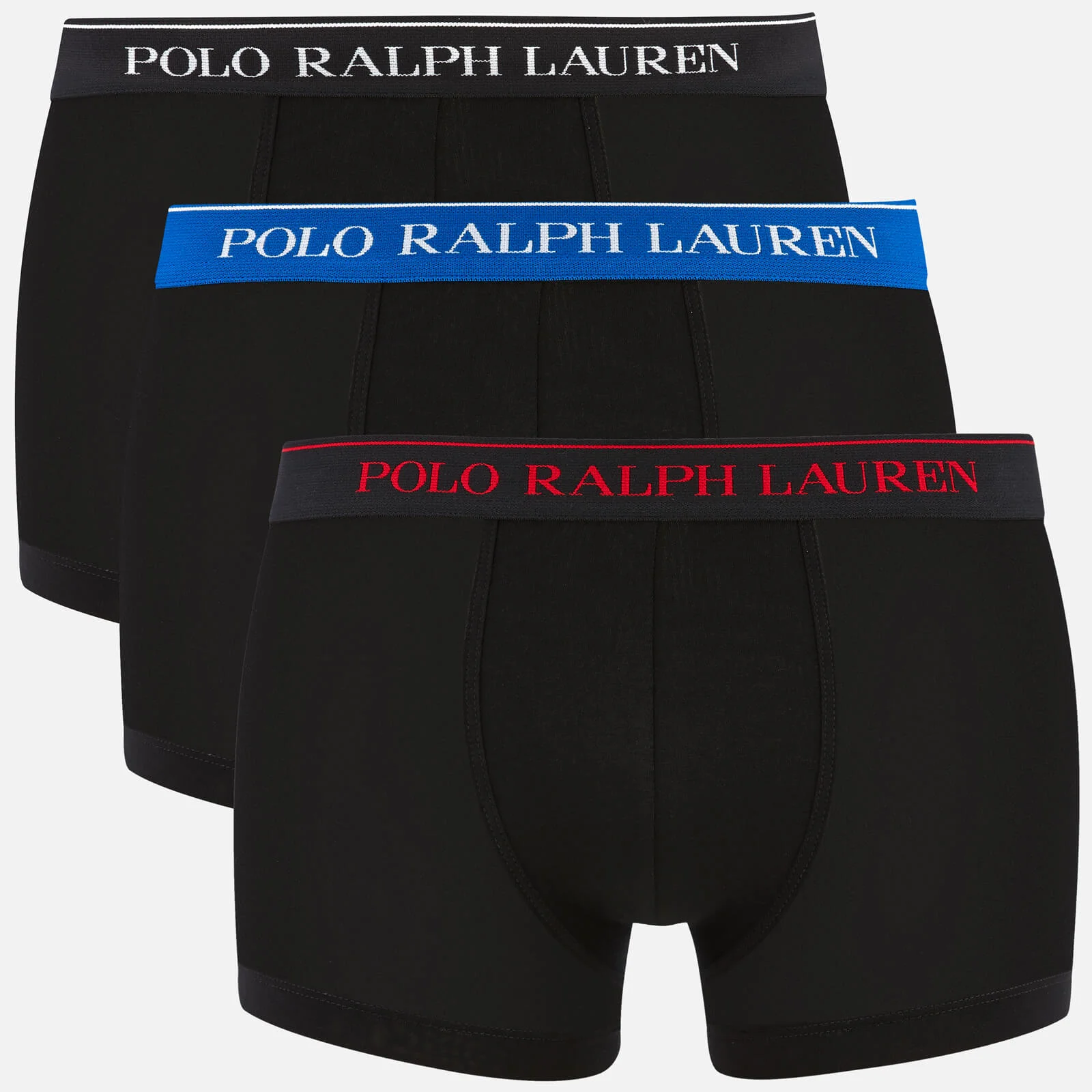 Polo Ralph Lauren Men's 3 Pack Classic Trunks - Polo Black Image 1