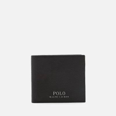 Polo Ralph Lauren Men's PRL Leather Billfold Wallet - Black