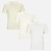 Maison Margiela Men's 3 Pack T-Shirts - Optic White/Off White/Cream - Image 1