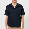 Maison Margiela Men's Cotton Poplin Short Sleeve Western Shirt - Navy - Image 1