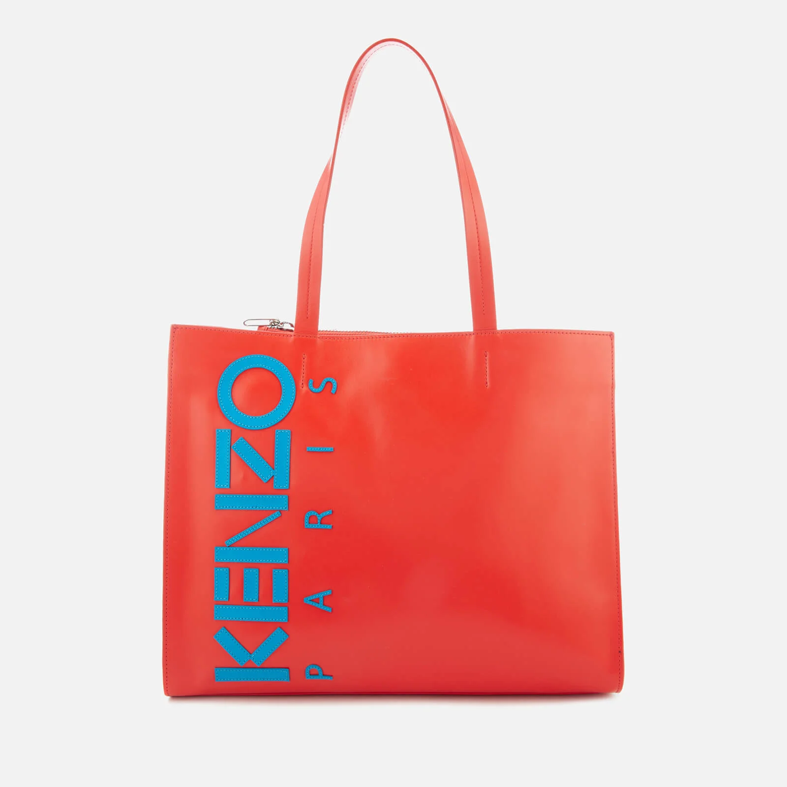 KENZO Women's Logo Small Shopper Bag - Medium Red Image 1