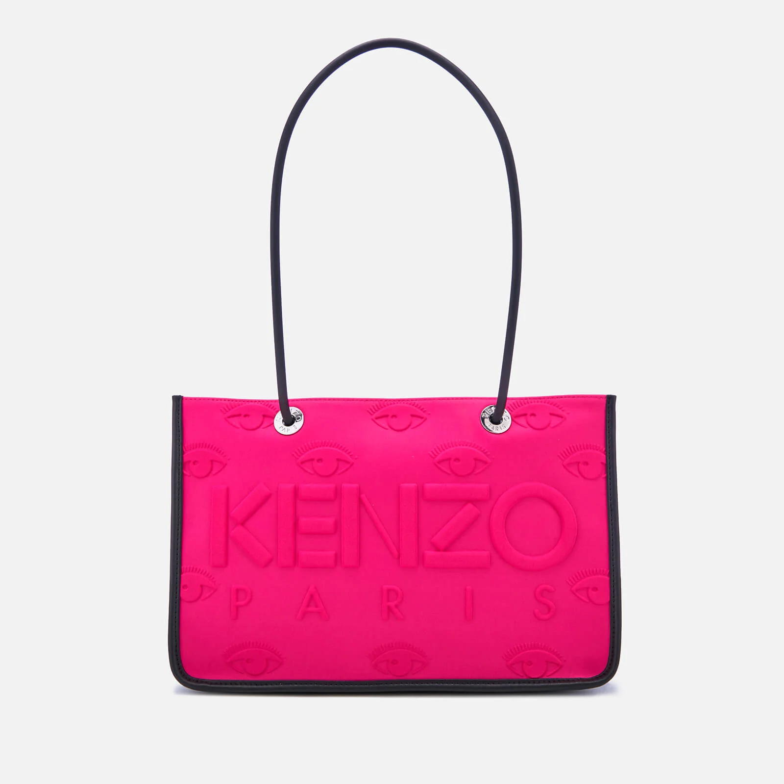 KENZO Women's Neoprene Tote Bag - Deep Fuchsia Image 1