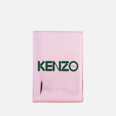 KENZO Women's Logo Passport Holder - Faded Pink