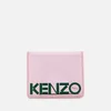 KENZO Women's Logo Card Holder - Faded Pink - Image 1