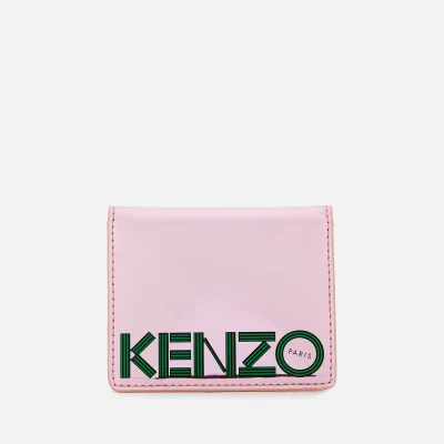 KENZO Women's Logo Card Holder - Faded Pink