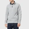 Lacoste Men's 1/4 Zip Sweatshirt - Silver Chine/Navy Blue - Image 1
