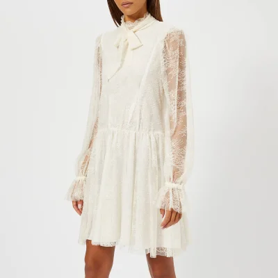 Philosophy di Lorenzo Serafini Women's Lace Short Dress - White