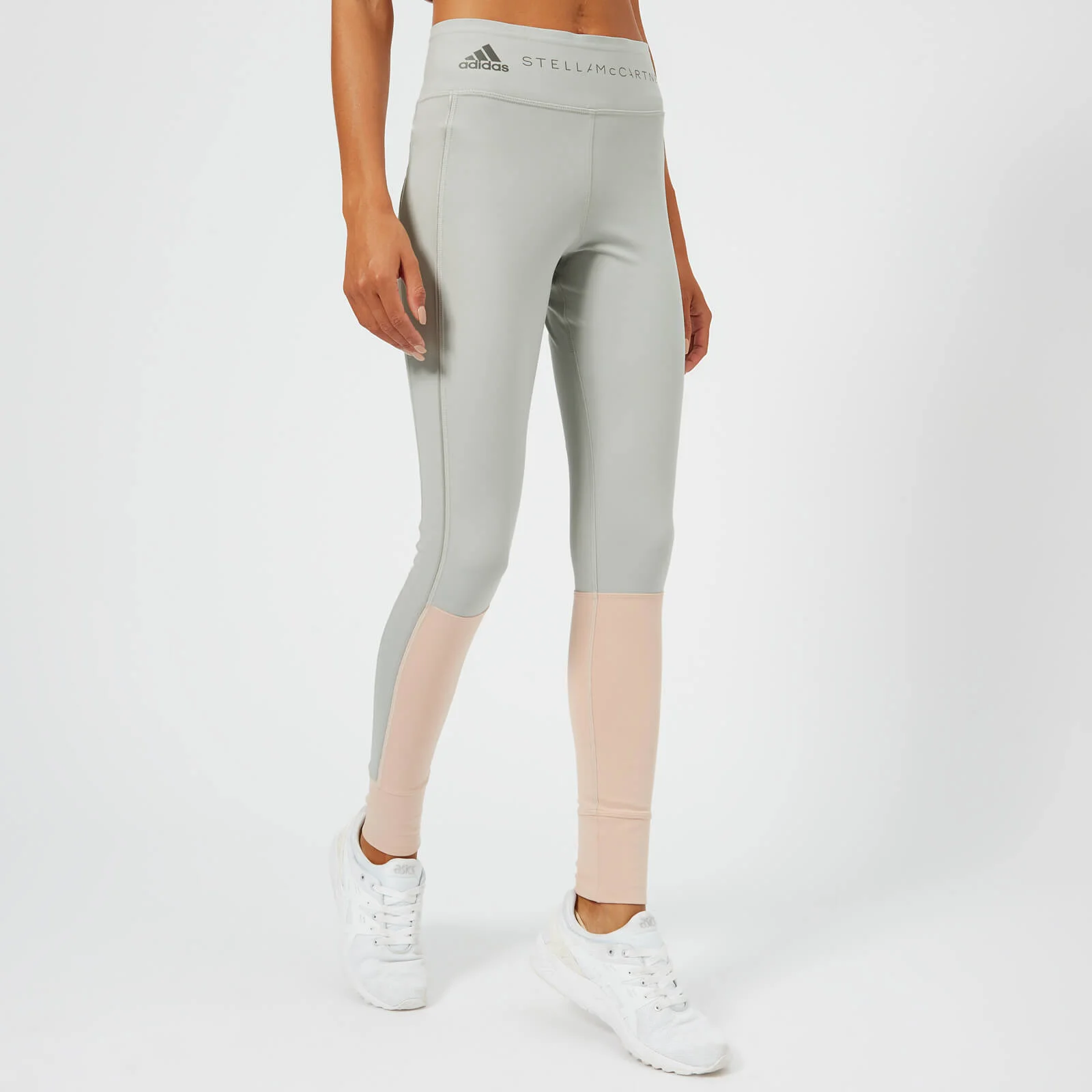 adidas by Stella McCartney Women's Yoga Comfort Tights - Pearl Rose/Stone Image 1