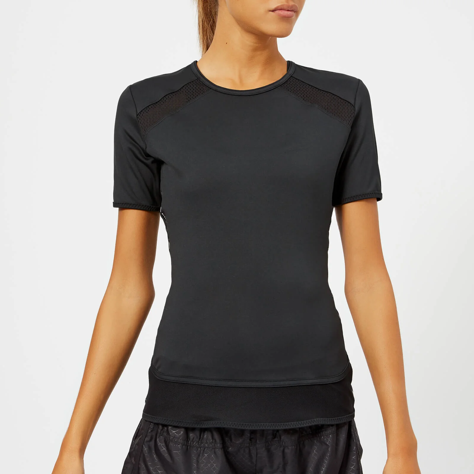 adidas by Stella McCartney Women's Essential Short Sleeve T-Shirt - Black Image 1