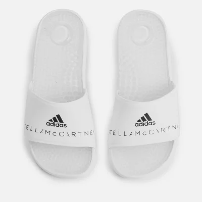 adidas by Stella McCartney Women's Adissage Slide Sandals - White/Black
