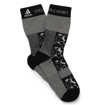 adidas by Stella McCartney Women's Ankle Socks - Black/White
