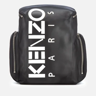KENZO Men's Calfskin Backpack - Black