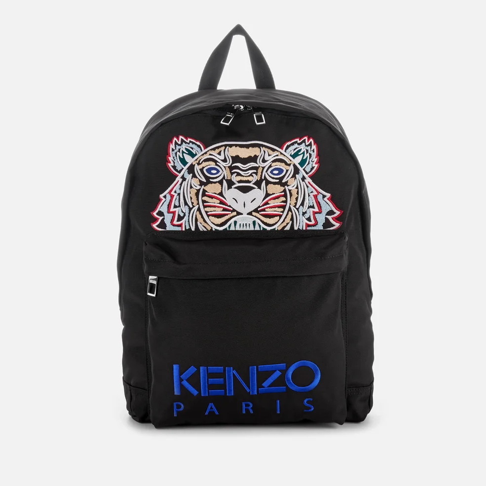 KENZO Men's Kanvas Tiger Backpack - Black Image 1