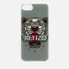 KENZO Men's Tiger Silicone iPhone 7+/8+ Case - Pale Grey - Image 1