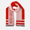 KENZO Sport Logo Scarf - Medium Red - Image 1