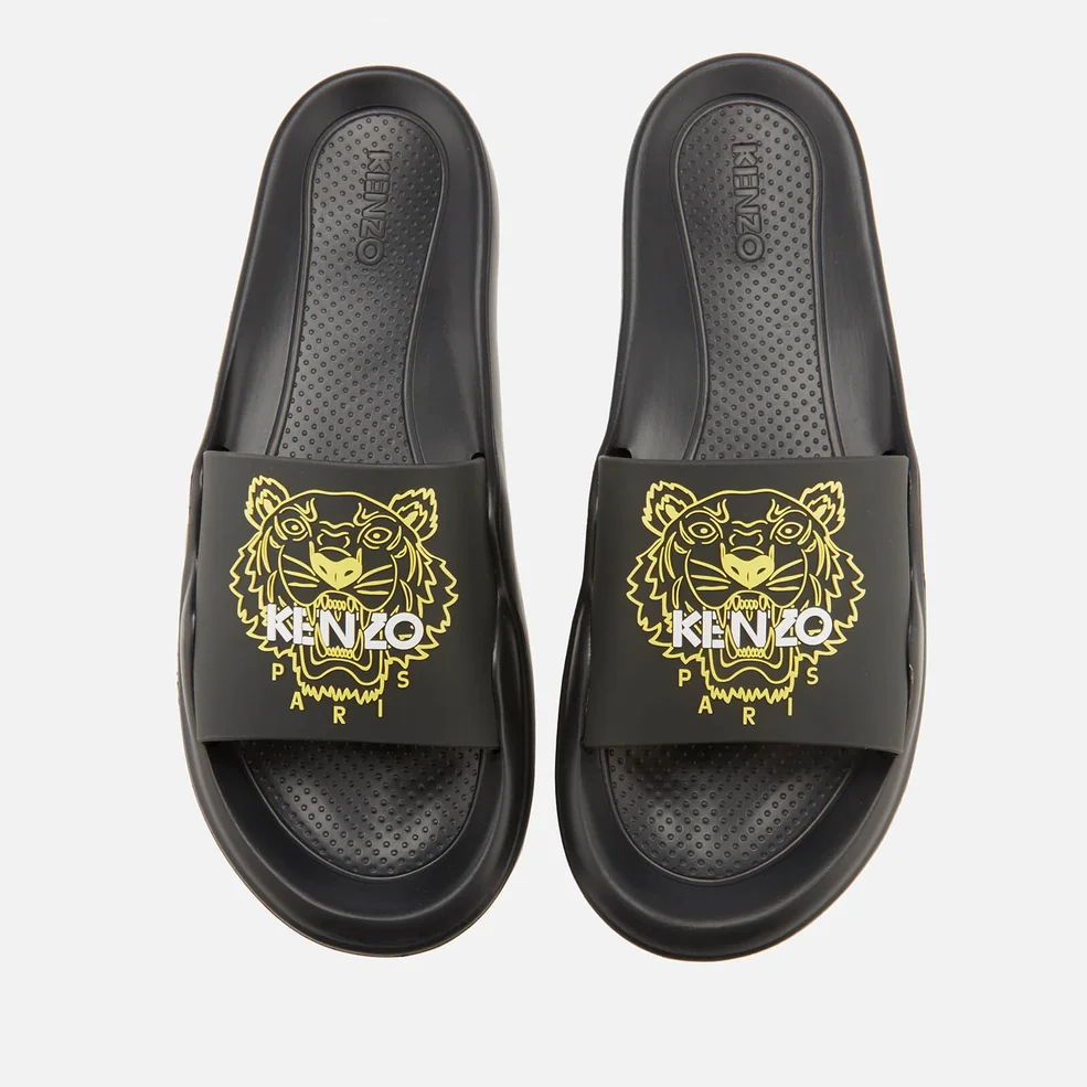 KENZO Men's Tiger Slide Sandals - Black Image 1
