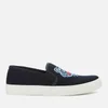 KENZO Men's Canvas Tiger Slip On Trainers - Navy Blue - Image 1