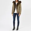 Woolrich Women's Military Bomber Coat - Alpha Taupe - Image 1