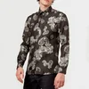 Versace Collection Men's Patterned Long Sleeve Shirt - Grigio - Image 1